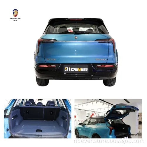 Ridever High Quality 2022 Hengchi 5 Auto 5 Doors 5 Seats SUV Cltc 602 Km New Luxury EV Car Left Hand Used Electric Vehicle Car